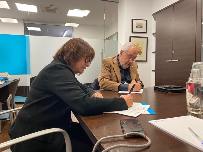 Signat conveni de col·laboració entre FATEC i la UNIÓ  /  FATEC