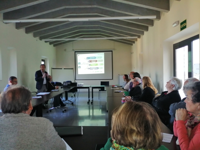 Trobada a la seu del Consell Comarcal del Pla de l'Estany  /  FATEC