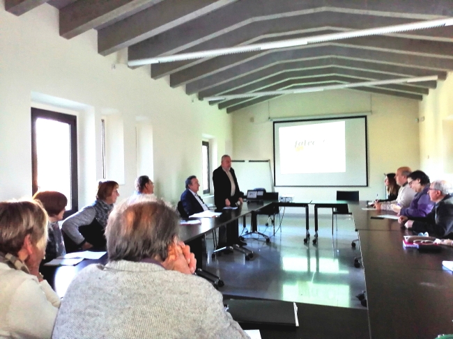 Trobada a la seu del Consell Comarcal del Pla de l'Estany  /  FATEC