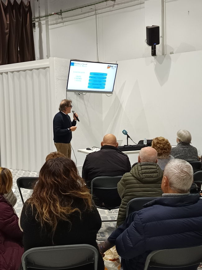 Presentació del Projecte Prevenim la Soledat a Arenys de Munt  /  FATEC