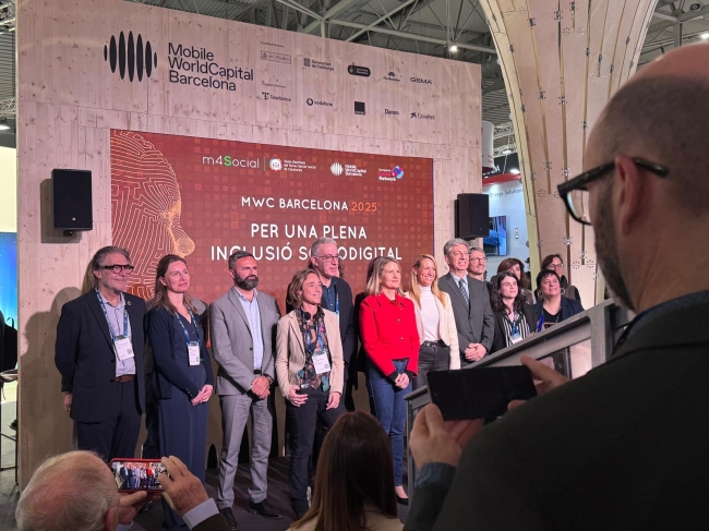 Presentació al MWC del Projecte Prevenim la Soledat i la APP vinculada  /  FATEC