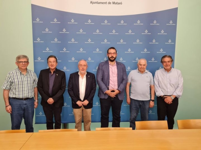 Reunió de treball amb l'alcalde de Mataró  /  FATEC