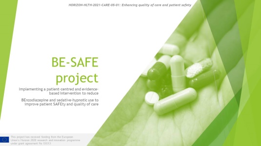 Cartell del projecte Be-SAFE